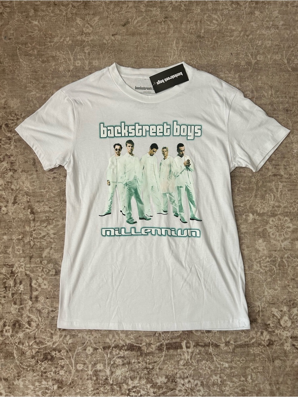 Backstreet Boys White 'Millennium' Graphic Tee